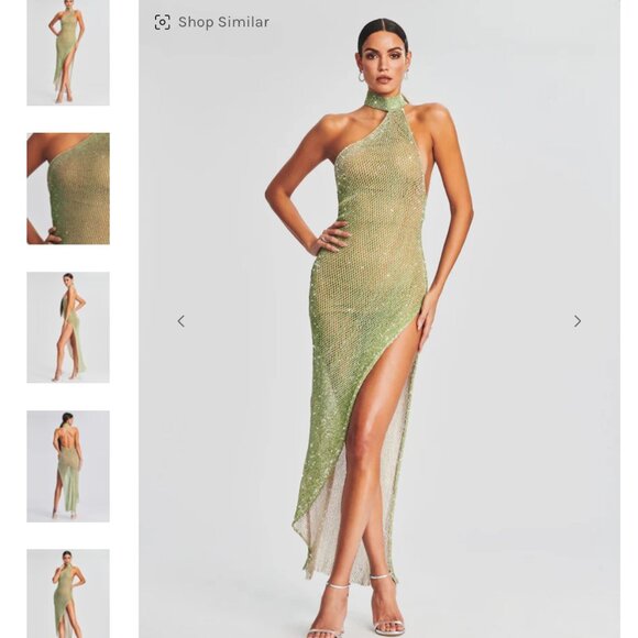 ISO - Retrofete X May Mashiah Gemma OR Quartz Dress in Silver OR Green Medium - Picture 4 of 5